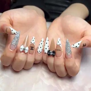 ロング ネイル nail salon azuのネイルデザイン