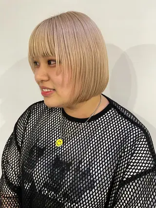 ショート silo所属・silo MOKA 顔周りカット🦦のヘアスタイル