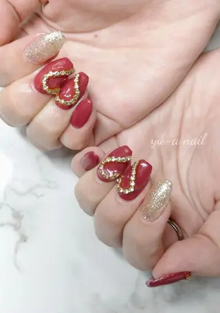 ネイル ネイル＆ホワイトニング   Yu-a所属・yu-a  スカルプ ネイルakiのネイルデザイン