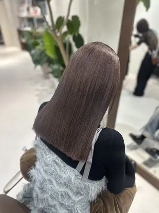 セミロング カラー Liru:smart salon/茅ヶ崎のヘアスタイル