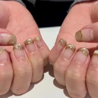 ネイル 個性派ニュアンス nuts nail所属・【池袋】nuts nail　なつみのネイルデザイン