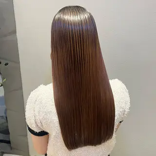 ロング ヘアセット/ピンク /レッド/あつはのヘアスタイル