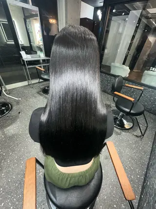 ロング カラー パーマ 髪質改善⭐️縮毛矯正 吉祥寺⭐️Rinaのヘアスタイル