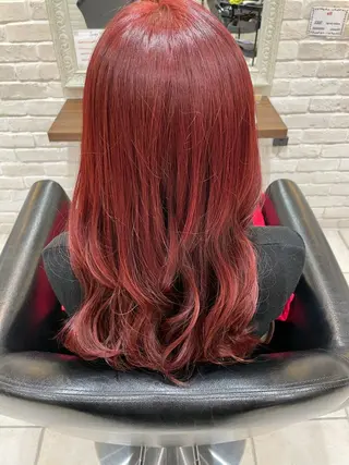 ロング 韓国風ヘア♡ runaのヘアスタイル