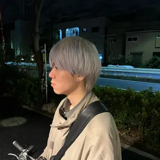 メンズ 大人透明感艶カラー 寺田稜のヘアスタイル