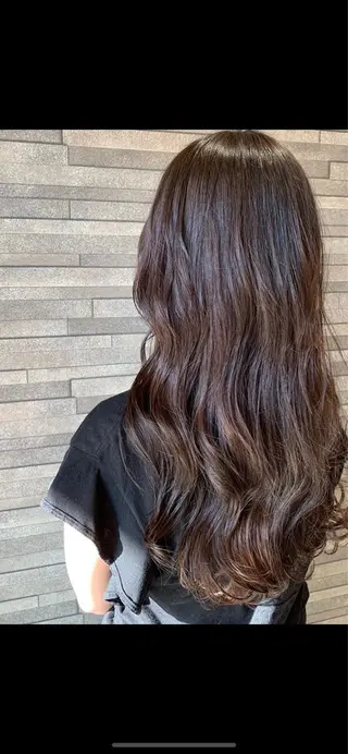 ロング 尾崎 優也のヘアスタイル