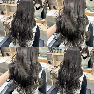 ロング カラー 🤍透明感/韓国風 🤍サクラギヒトミのヘアスタイル