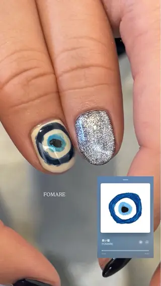 ネイル GRANDE大須 Cecil💜のネイルデザイン