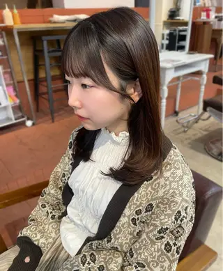 ロング ショート/レイヤー カット/ミサキ💐のヘアスタイル