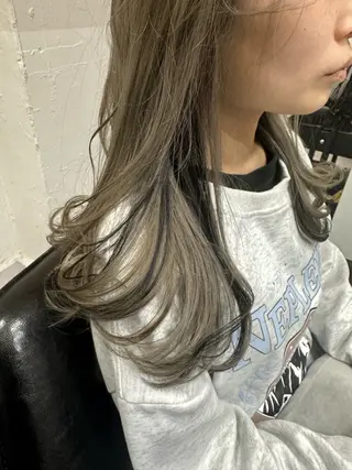 ロング ハイライト/ ブリーチ😈小倉😈のヘアスタイル