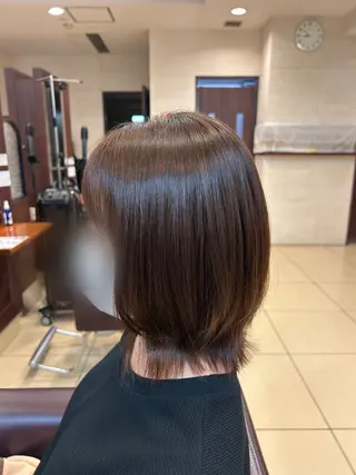 ミディアム 三瓶 公子のヘアスタイル