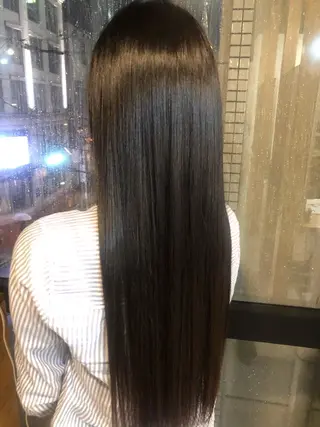 ロング カラー 髪質改善&ブリーチ 伊勢 祐一郎のヘアスタイル