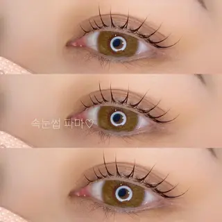 マツエク・マツパ Nancy所属・束感まつげ❤︎ あみのマツエク・マツパデザイン