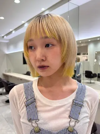 ミディアム カラー 似合わせカット/ atsumi🪷のヘアスタイル