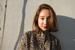 ミディアム カラー 千葉 慎也のヘアスタイル