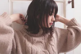 ミディアム カラー パーマ eyelist萩元 /店長🍒のマツエク・マツパデザイン