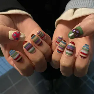 ネイル nano/きもかわ nail🐬🫧のネイルデザイン