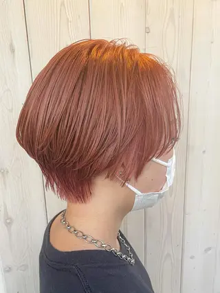 ショート カラー 加納 慶治郎のヘアスタイル