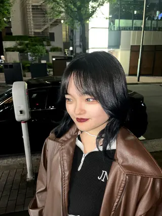 カラー 縮毛矯正/艶髪/ チホリのヘアスタイル