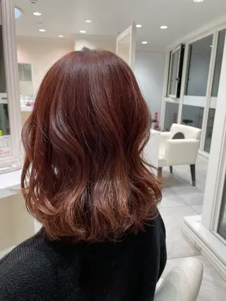 ミディアム カラー ツヤ髪🌿‬髪質改善 🧸RYUGOのヘアスタイル