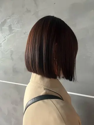 ショート 暖色カラー/似合わせ カット/名古屋/辻のヘアスタイル