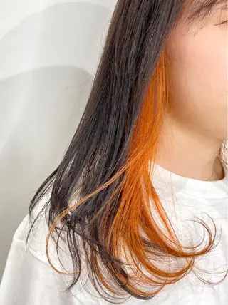 ミディアム カラー  渡部 妃月のヘアスタイル