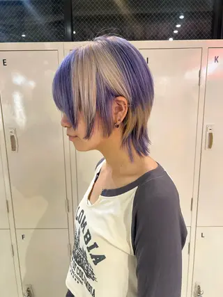 ミディアム 💥ウルフカット デザインあんな💥のヘアスタイル