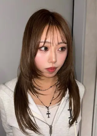 ロング モデル募集中/西梅田 かえで🎀のヘアスタイル