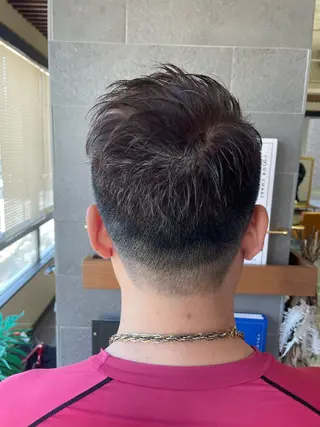 ショート メンズ 溝口 槙里也のヘアスタイル