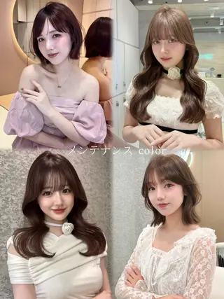 ミディアム 大宮/透明感カラー 🍒古川 美涼のヘアスタイル