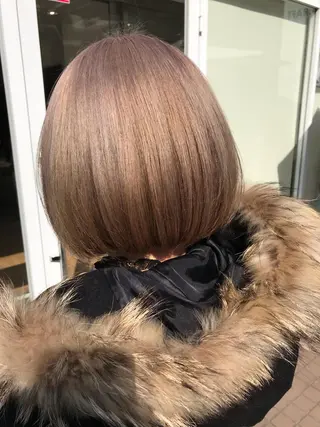 ショート カラー 髪質改善×METEO 店長 貞松直也のヘアスタイル