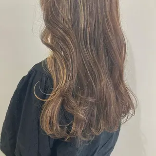 ミディアム カラー お洒落パーマ/ 艶カラー/michiのヘアスタイル