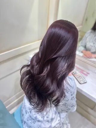 ロング 🧸艶髪🫧‪🎀 岡由紀乃のヘアスタイル