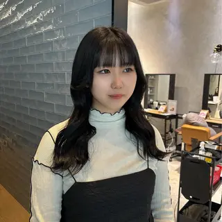 ミディアム Natsuki/韓国 ボブ/レイヤーカットのヘアスタイル