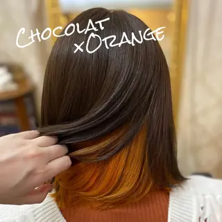 ミディアム カラー GOLD BLACK所属・究極の艶髪! 艶神!大矢祥央のヘアスタイル