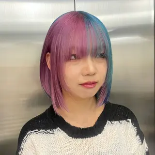 カラー Null所属・残留しないハイトーン 🎀マホのヘアスタイル