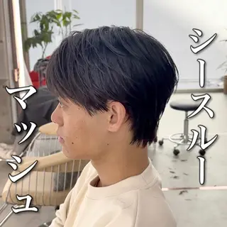 ミディアム パーマ メンズ 【池袋店 店長】伊藤 昂樹/曲がる縮毛矯正のヘアスタイル