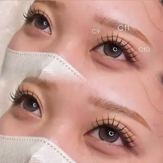 マツエク・マツパ Ash hinata𐙚のマツエク・マツパデザイン