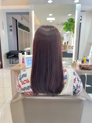 ロング カラー ヘッドスパ/ 鎌倉 アズサのヘアスタイル