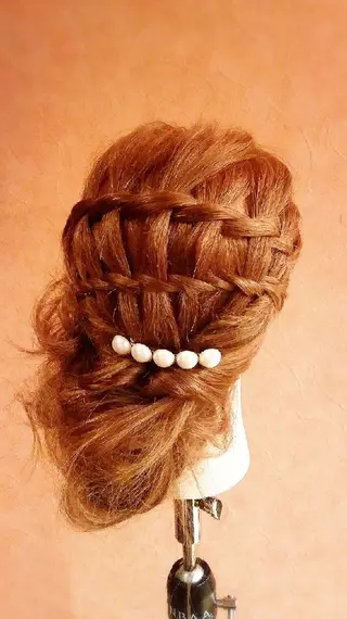 ヘアアレンジ 💎✨艶髪美髪✨💎 Alushe心斎橋店のヘアスタイル