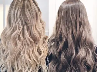 ロング エクステ/TARKY 編み込みエクステのヘアスタイル