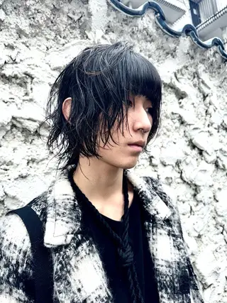 メンズ デザインカラー⭐︎★ 🐆hyoma🐆のヘアスタイル