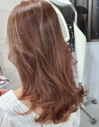 ロング カラー ヘアアレンジ terra✂️川嶋 大輔のヘアスタイル