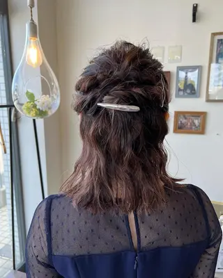 セミロング TREASTAR所属・松永 真弥のヘアスタイル