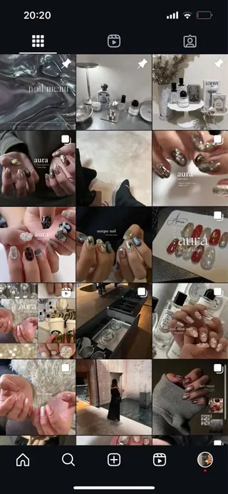 ネイル aura所属・nail salon auraのネイルデザイン