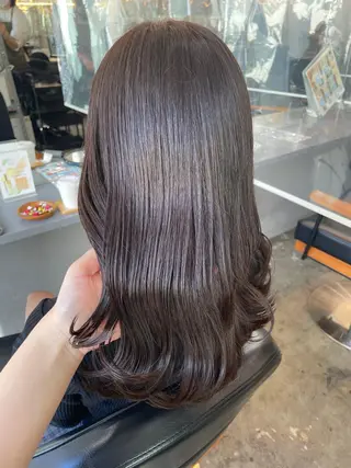 セミロング 🤍韓国ヘア🇰🇷 タバタサオリ🤍のヘアスタイル