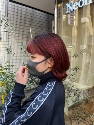 カラー 【eight宿河原】 すぎもとはづきのヘアスタイル