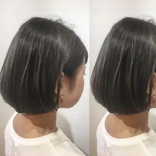 ショート カラー box mico. mutsumiのヘアスタイル