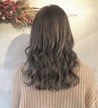 セミロング sano sayakaのヘアスタイル