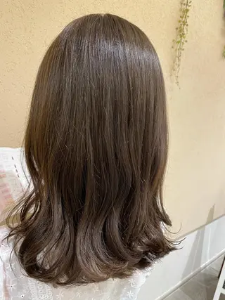 セミロング カラー シャドールーツ美容師 篠原康太のヘアスタイル